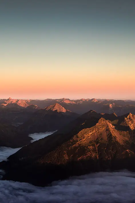 Mountains in the Clouds